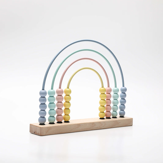 Kugleramme i Regnbue – Montessori Tal & Tælling