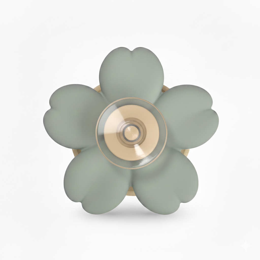 Silikone Suction Spinner – Salvie grøn